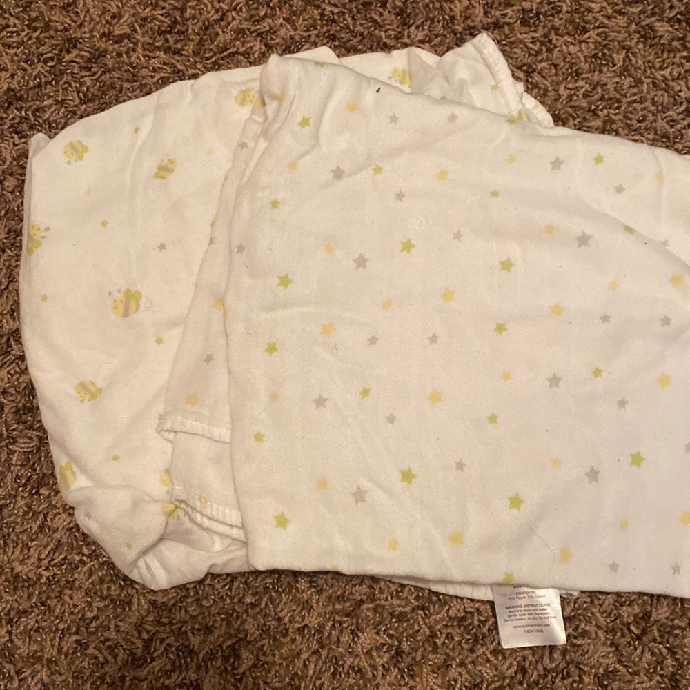 Two pack of Summer Muslim swaddle blankets